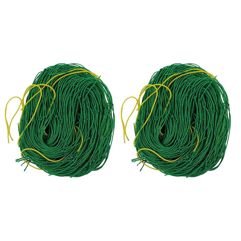 2Pack Garden Plant Trellis Plant Climbing Net Garden Netting for Cuber Vine Fruits Vegetables Tomato Climbing Plants
