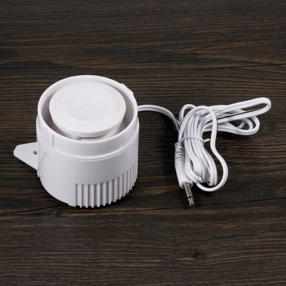 1x Wolf-Guard Wired Indoor Sound Alarm Siren Host Panel Expansion Device for GSM Wifi Home Alarm Security System 110dB