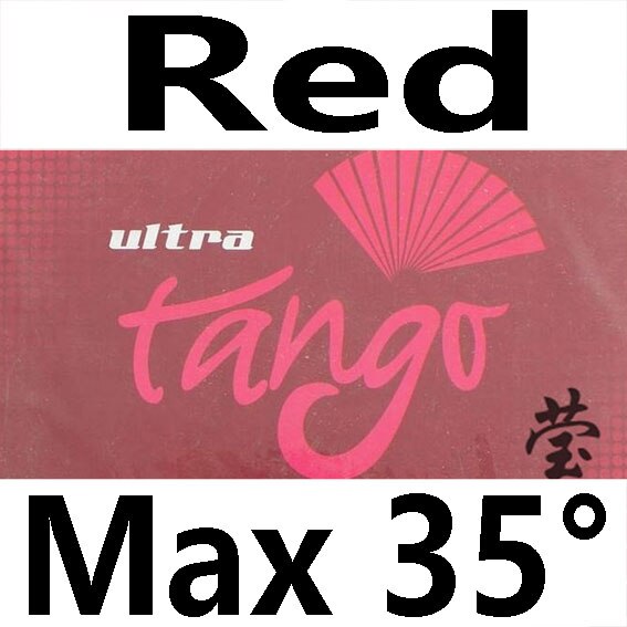 Originale Joola ultra tango tavolo da ping pong gomma racchette racchetta da tennis sport: red max H35