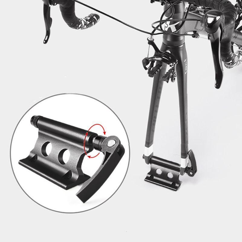 Bike Front Fork Mount Adaptor Heavy Duty Quick Release Modified Portable Frame