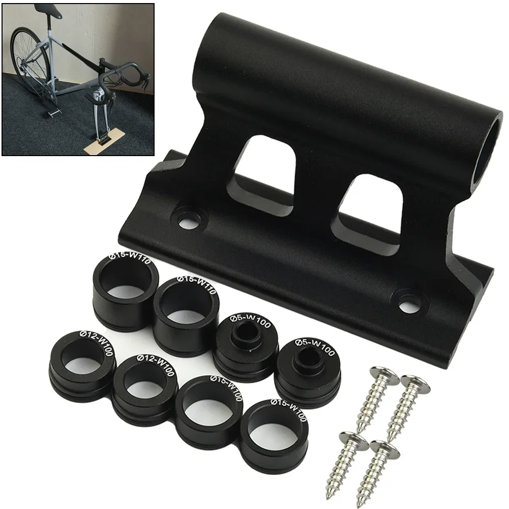 1 stks Fiets Vork Mount Aluminium Fiets Quick Release Steekas Vork Mount Type Rack Voor Autodak Praktische Accessoires