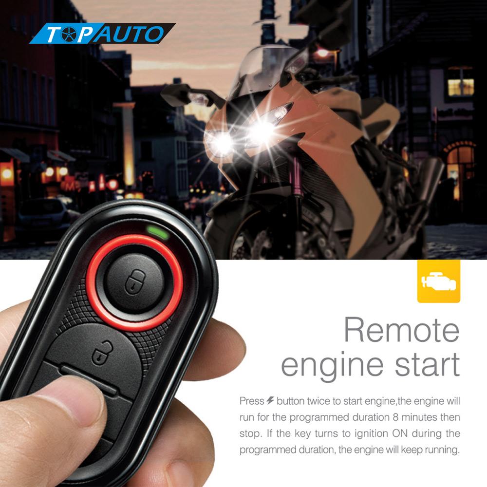 Steelmate 986E 1 sposób alarm motocyklowy system zdalny, silnik początek silnik motocyklowy unieruchomienie z mini nadajnik