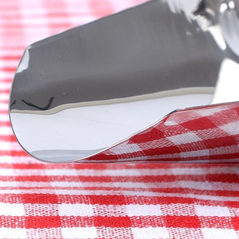 Stainless Steel Ice Scraper Food Buffet Candy Bar Ice Scoops Shovel Kitchen Cooking Tool Food Flour Candy Scraper
