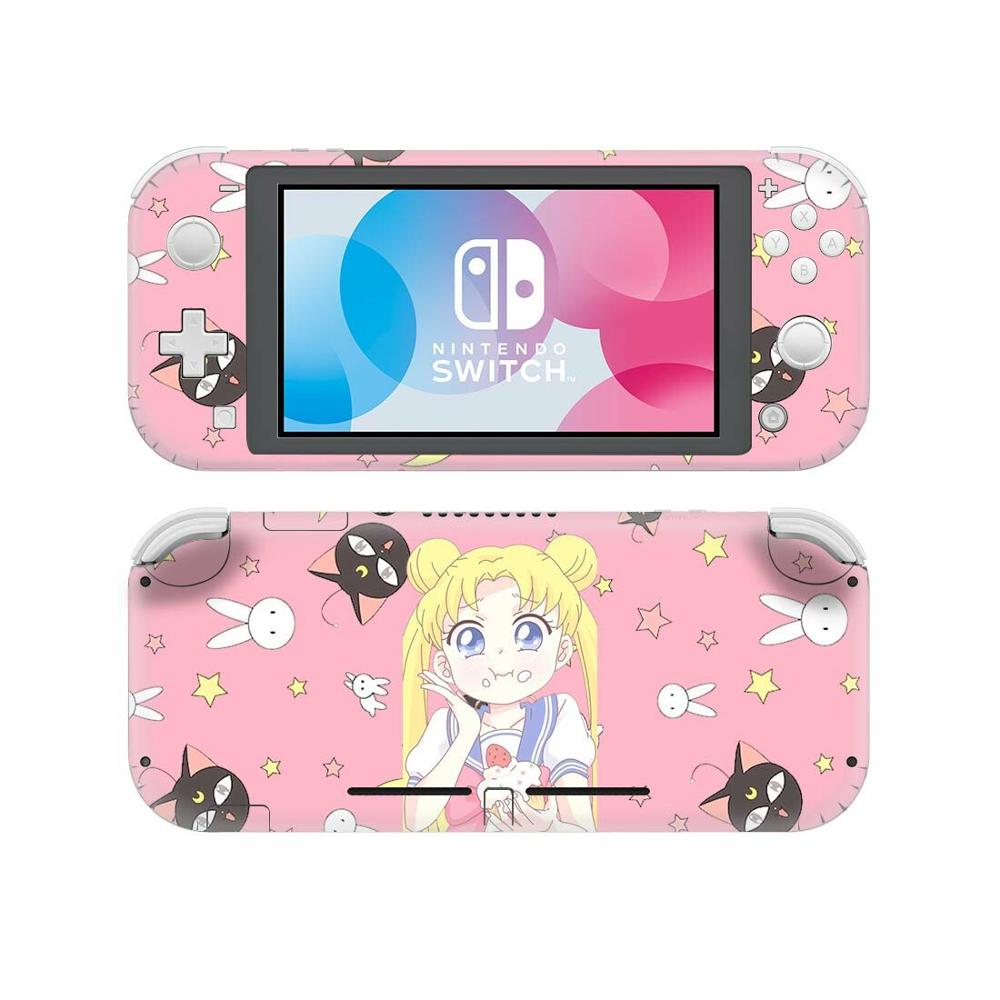 Pegatina protectora para Nintendo Switch Lite, pegatina de piel de Anime Sailor Moon: YSNSL1102