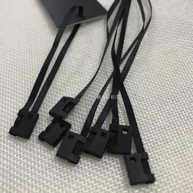 Cordon d'étiquette en Satin noir de | WincoPack, cordon de ruban pour étiquettes