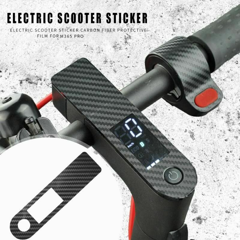 Autocollant Scooter électrique fibre de carbone imperméable anti-dérapant Film protecteur pour Xiaomi Mijia M365 Pro Scooter accessoires
