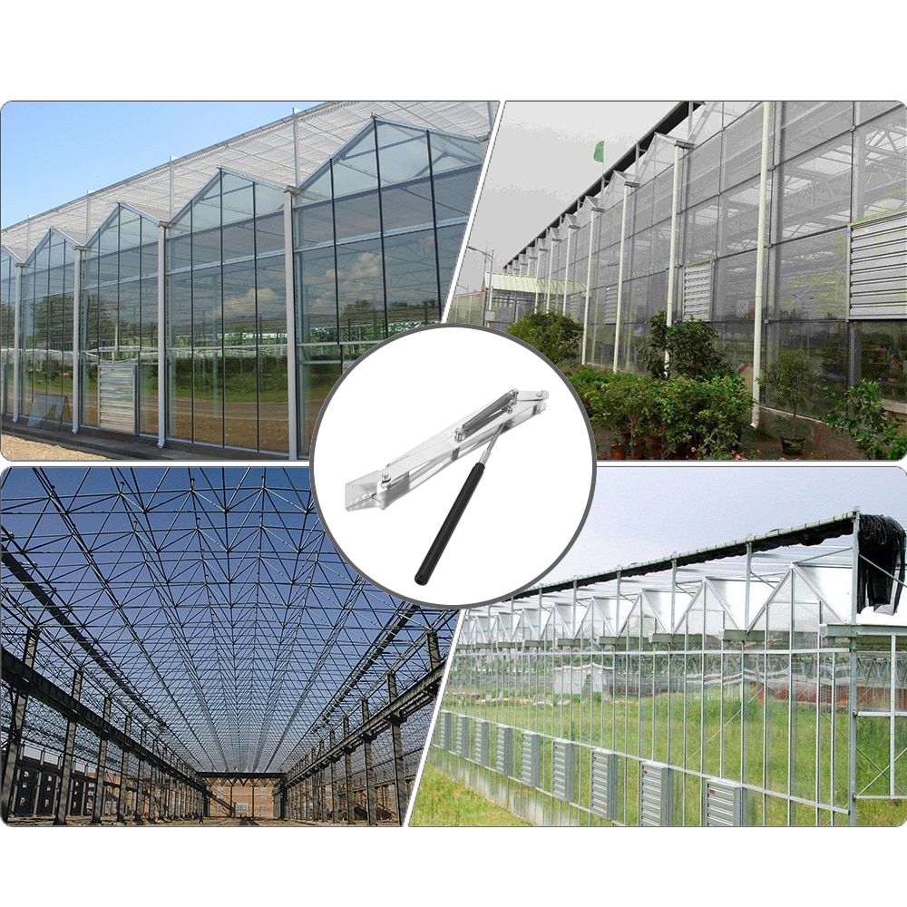 Window Opener Auto Vent Opener with Double Spring Greenhouse Windows Opener Temperature Controlled Automatic Vent Opener