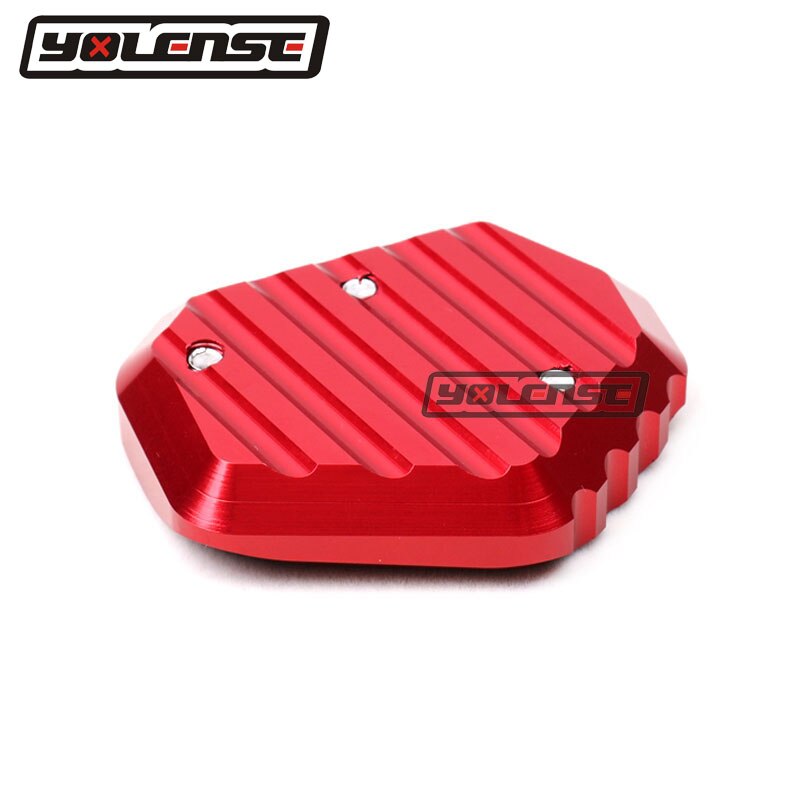 Moto CNC béquille pied Support latéral Extension Pad Support plaque agrandir Support pour YAMAHA YZF-R6 YZF R6 YZFR6