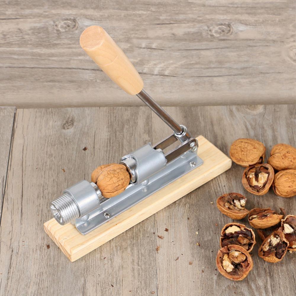 Manual Stainless Steel Nut Cracker Mechanical Sheller Walnut Nutcracker Fast Opener Kitchen Tools Fruits And Vegetables