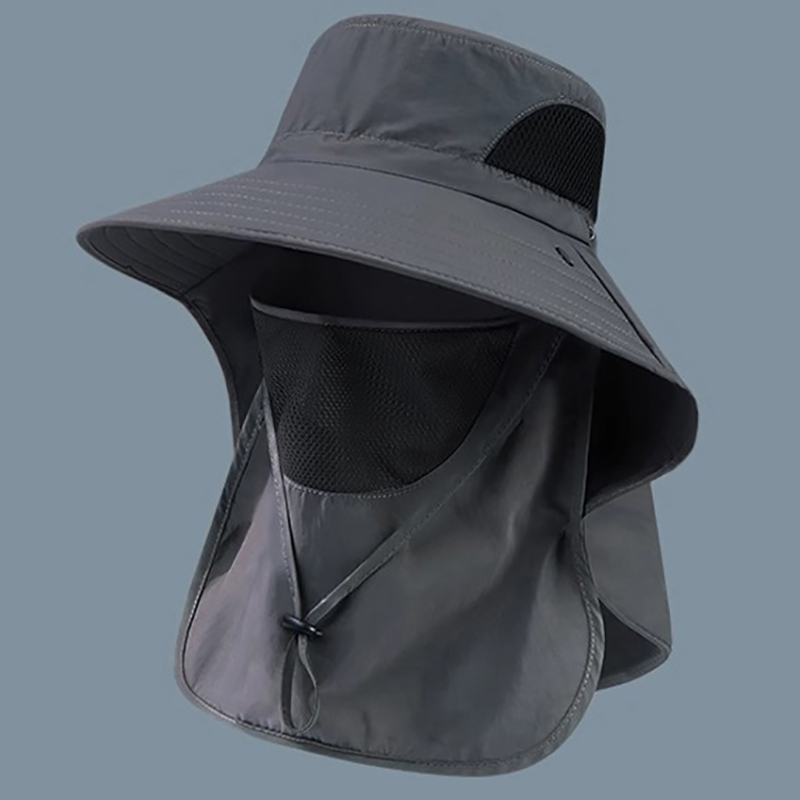 Zomerzonnehoeden met uv-bescherming, outdoor jacht- en vispet voor mannen en vrouwen, wandel- en kampeerpet met klep, bucket hat, vissershoed.: Lavendel