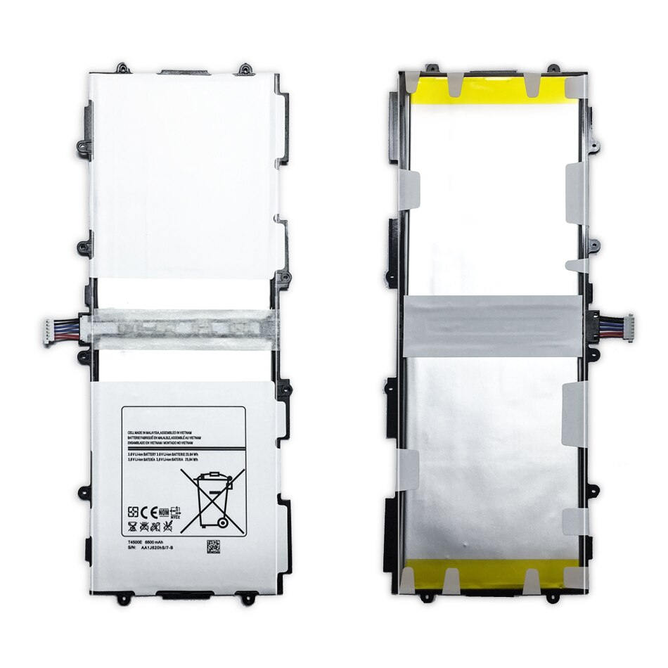 Für SAMSUNG Galaxis Tab 3 10,1 P5200 P5220 P5210 Ersatz Batterie T4500E T4500C T4500K 6800mAh + Verfolgung Nummer