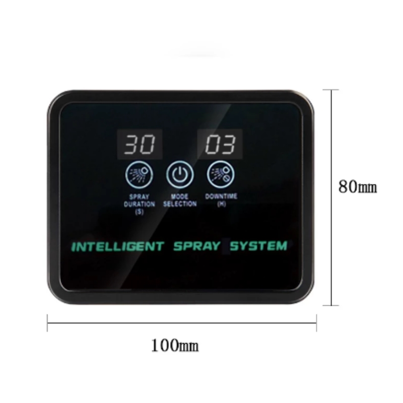 Brumisateur Intelligent pour Terrarium Forêt Tropicale, Appareil Électronique, Humidificateur pour Reptile avec Minuterie Automatique, Système de Spray de Brume, Kit de Commande d&#39;Arrosage