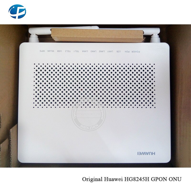 Nuovissimo HW 2DBI ONU ONU ONT GPON con 1g * 4 porte WIFI vocali interfaccia di installazione inglese