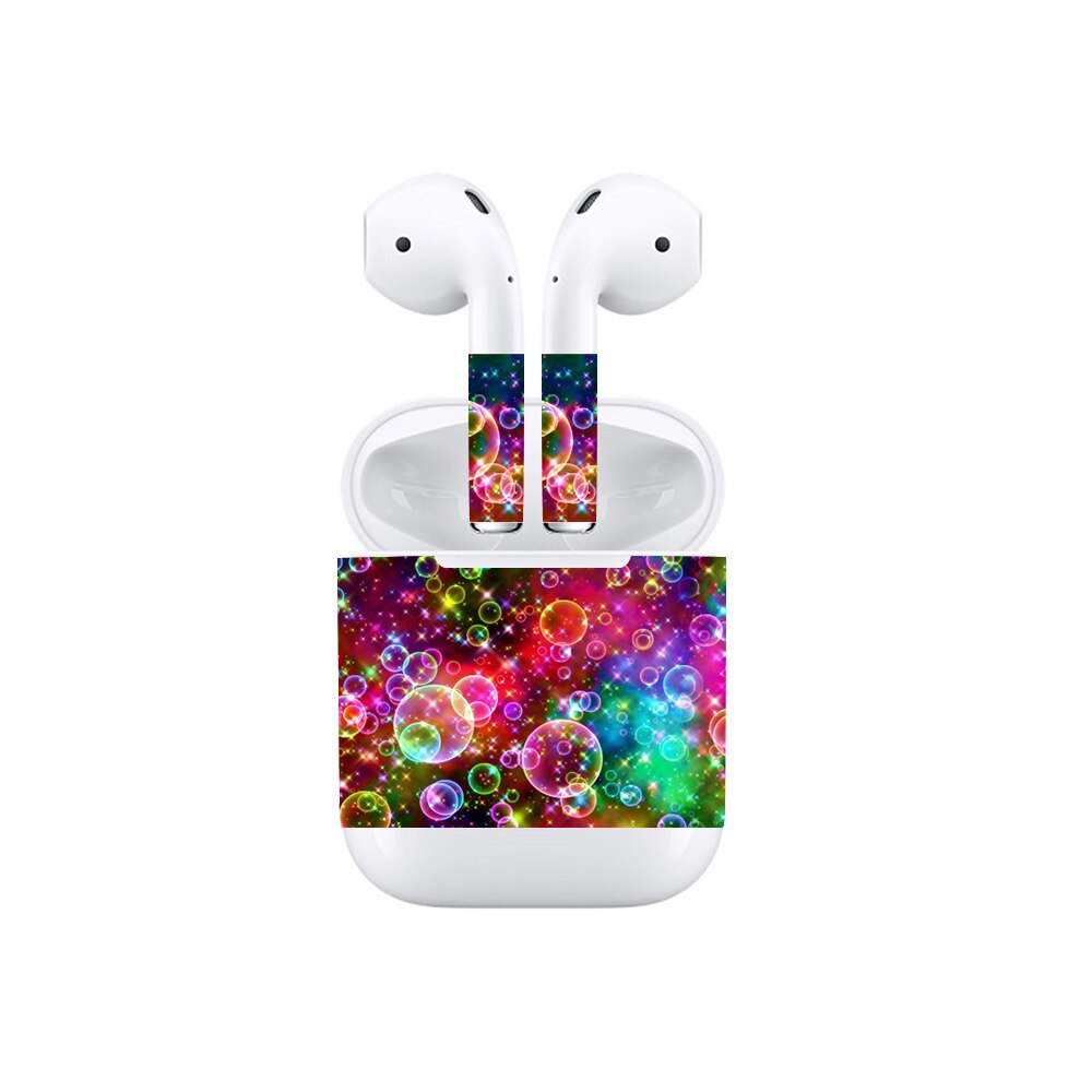 Beschermende Skins Voor Apple Airpods Vinyl Ekind Sticker Oortelefoon Verwijderbare Lijm Decoratieve Decal Film Voor A1602