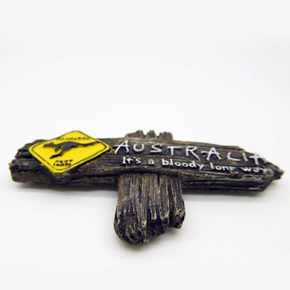 1pc 3D Australian Kangaroo Refrigerator Magnet Fridge Magnets Wall Magnet Home Decoration Craft Tourist Souvenir Arts Collection