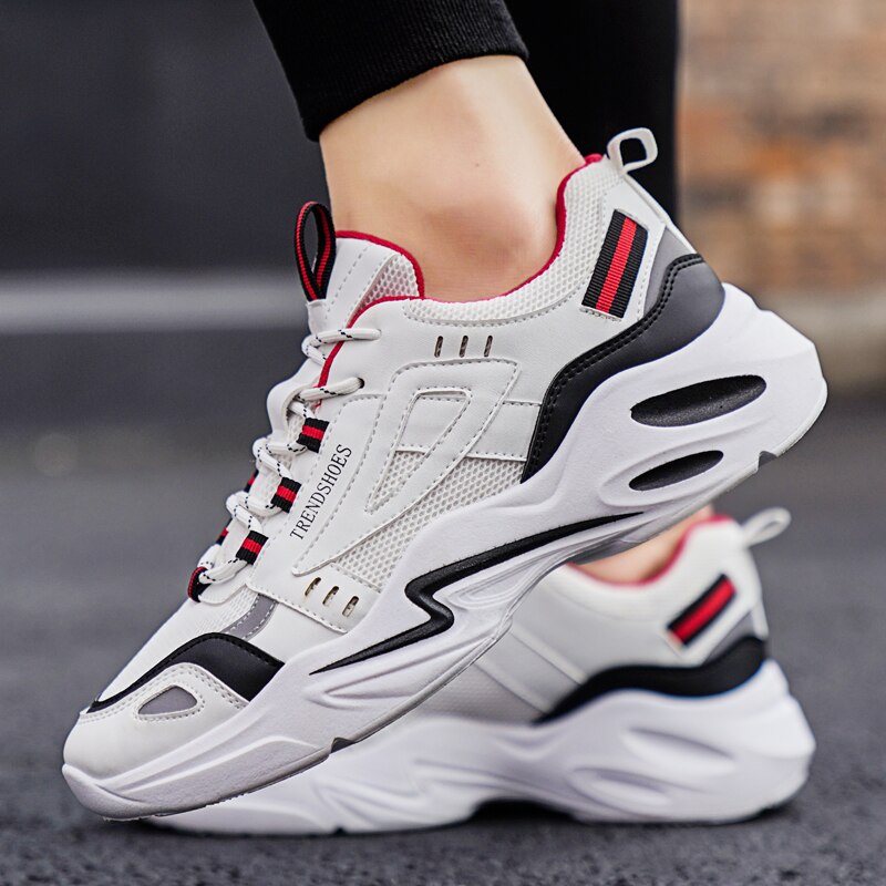 Par utomhus man sneakers lätta fritidsskor för män andas herr tränare skor trend schoenen mannen sportskor