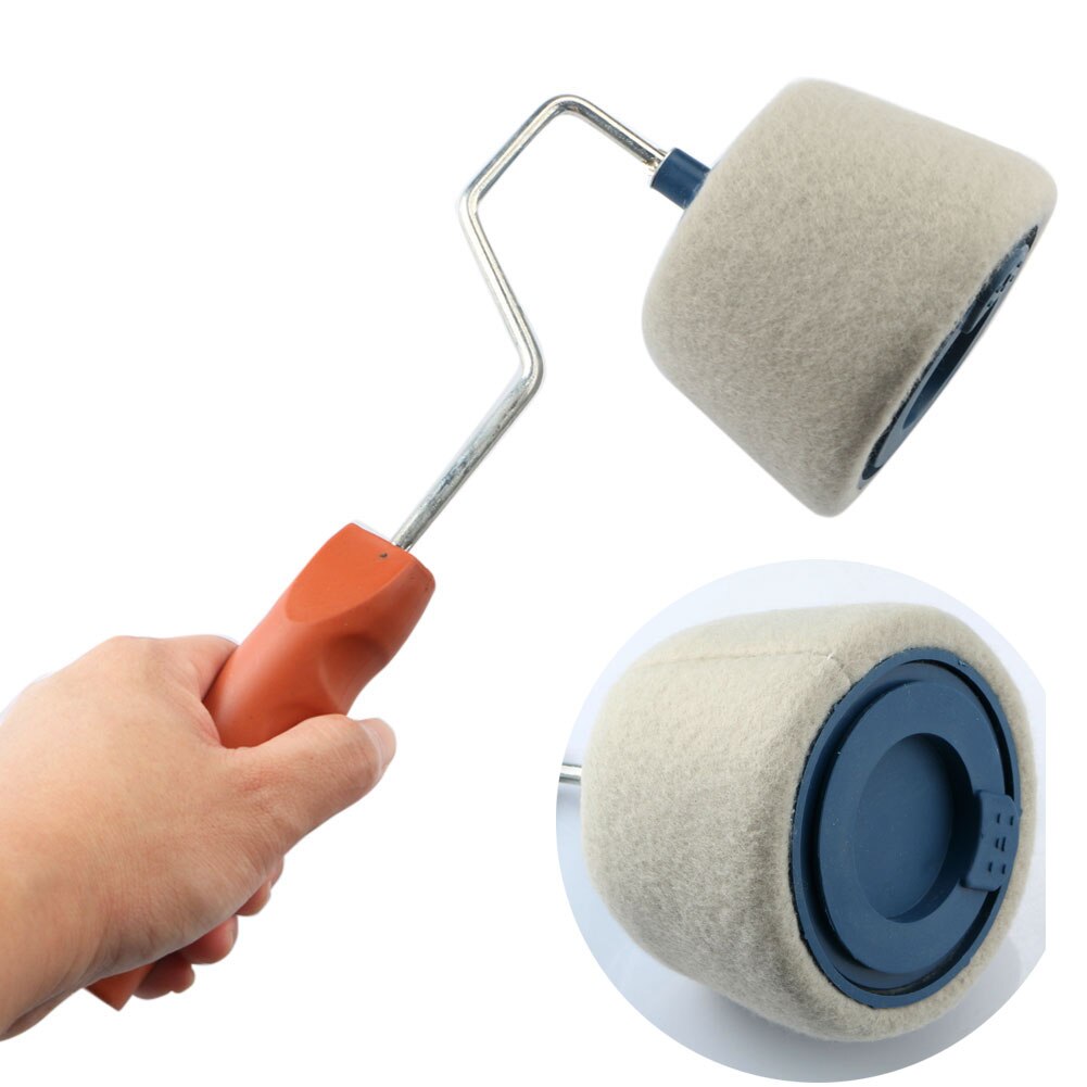 Multifunctional Household Use Wall Decorative Paint Roller Set Kit Decorating Brush Handle Tool DIY Easy to Operate Painting B