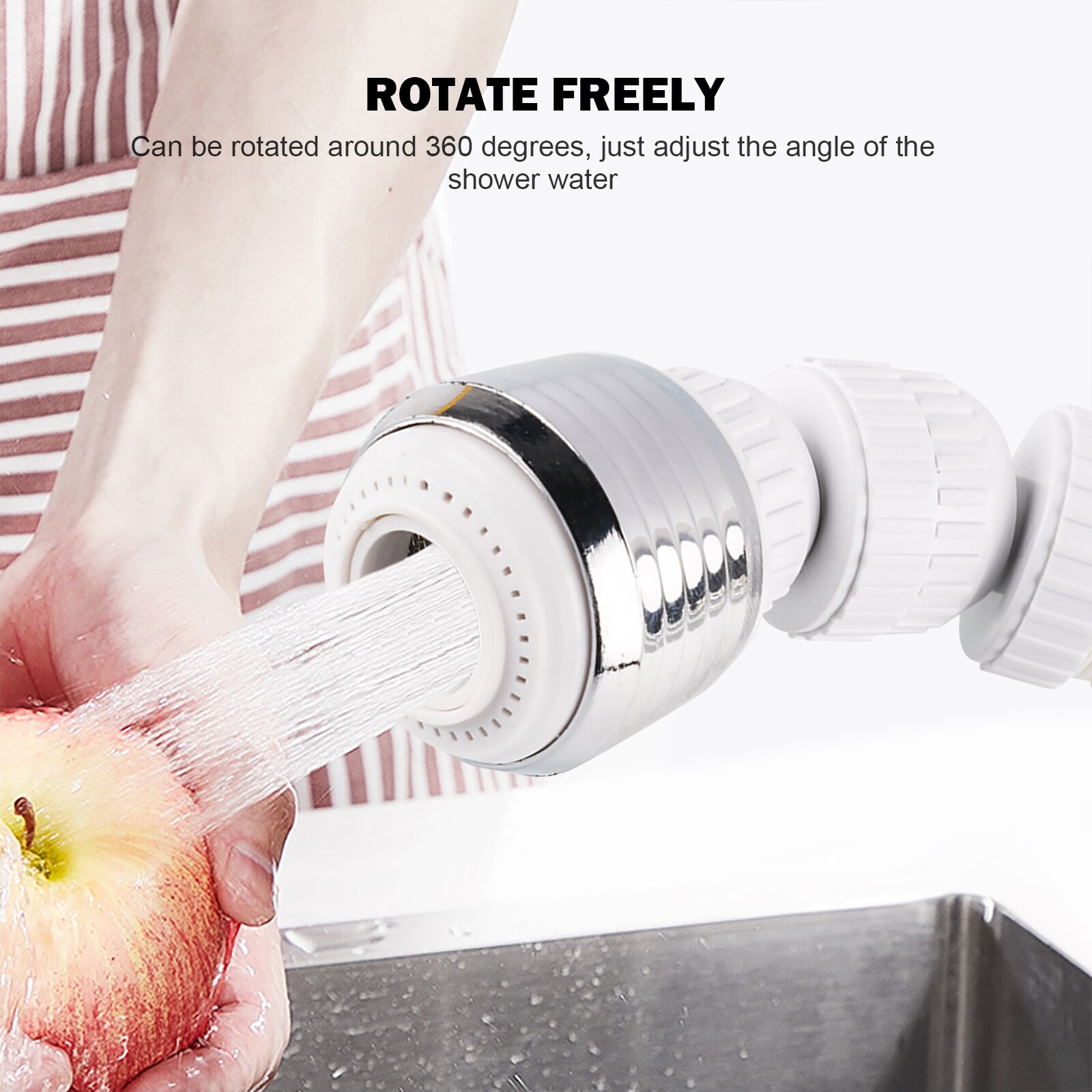 Sink Faucet Sprayer Attachment Filter Adapter Nozzle Anti-Splash Kitchen Sink Tap Head Sproeikop Swivel Badkamer Kraan Extender