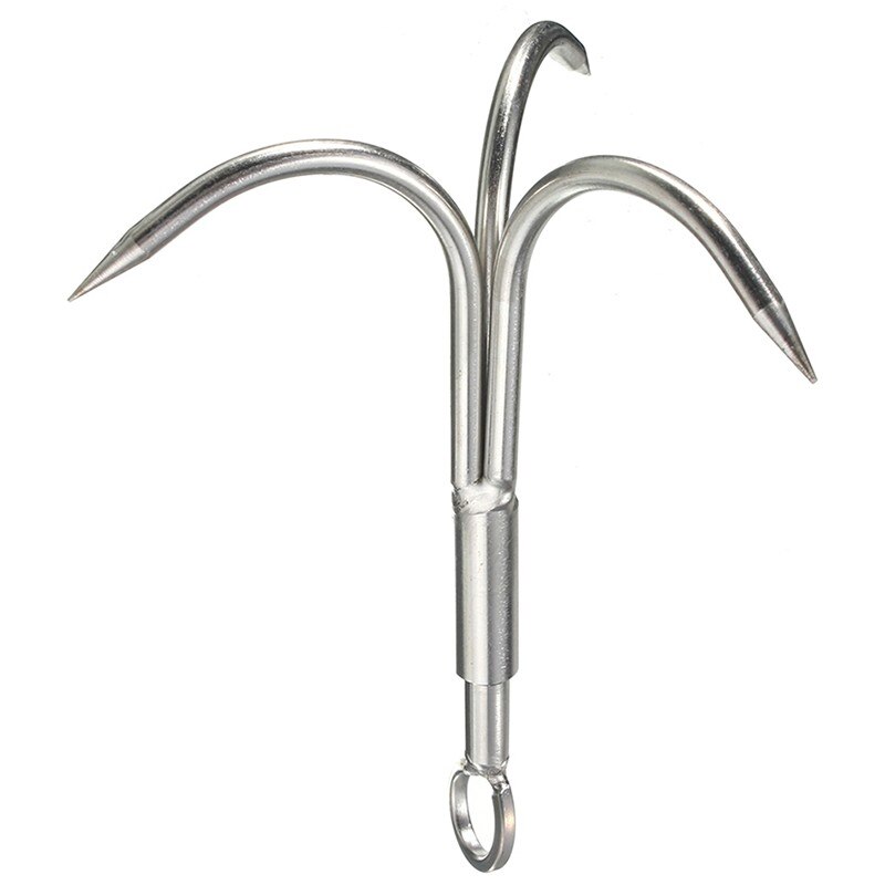 Small Stainless Steel Three Claw To Hook Claw 3 Water Tiger 3 Grass Knife Flying C4N3