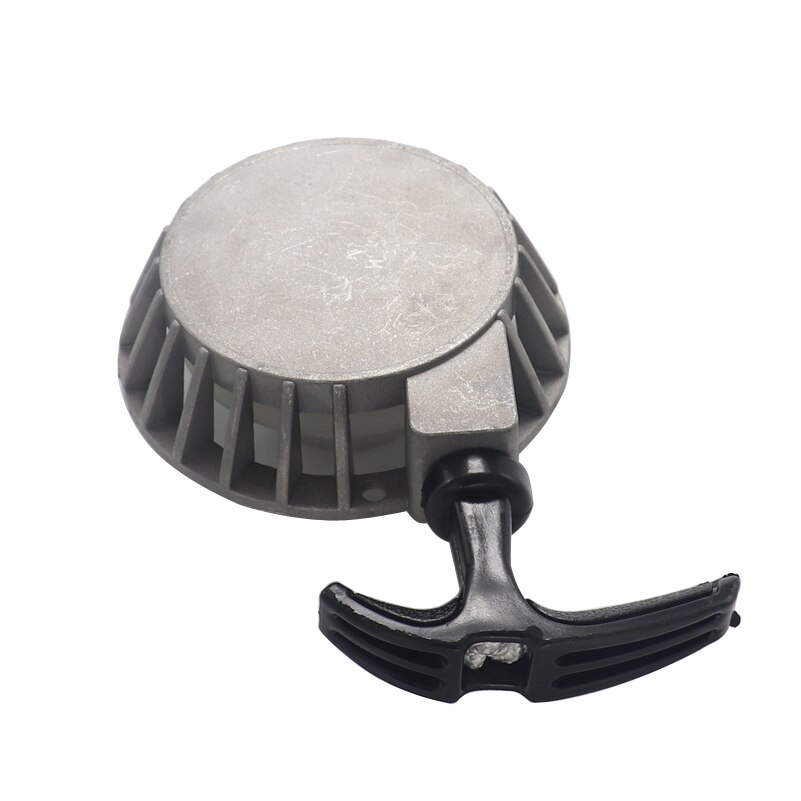 Mini tirador de aleación de plata, arranque de retroceso, parte de arranque, ajuste para ATV 49CC, bolsillo, bicicleta Minimoto Quad