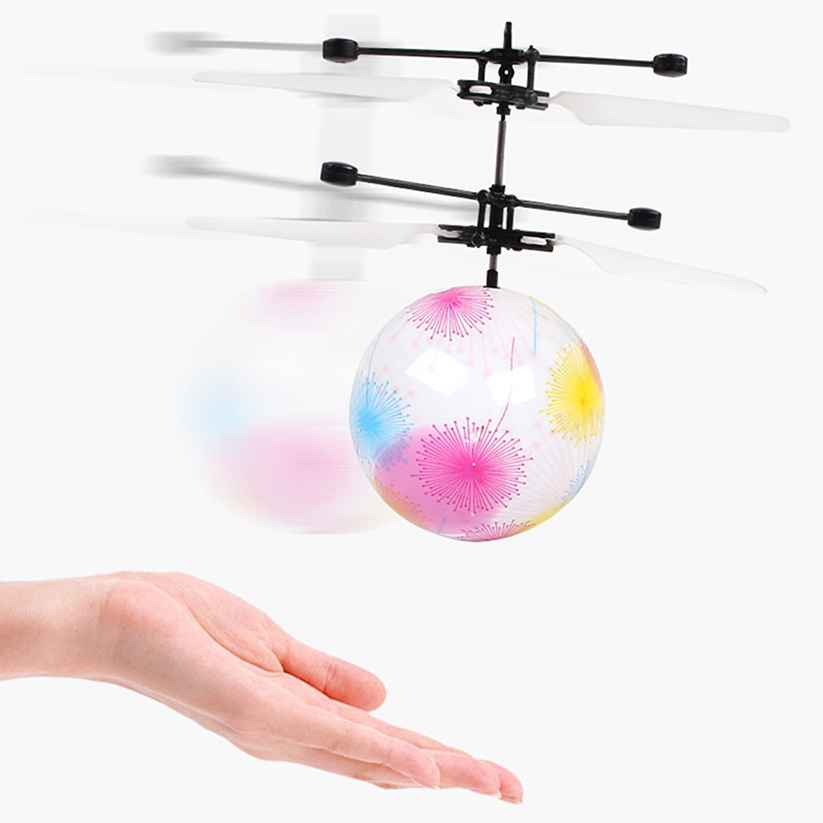 Kleurrijke Lichtgevende Speelgoed Inductie Vliegende Speelgoed Kleurrijke Flash Disco Led Vliegende Bal Voor Kinderen Kids Magic Sensor Helicopter