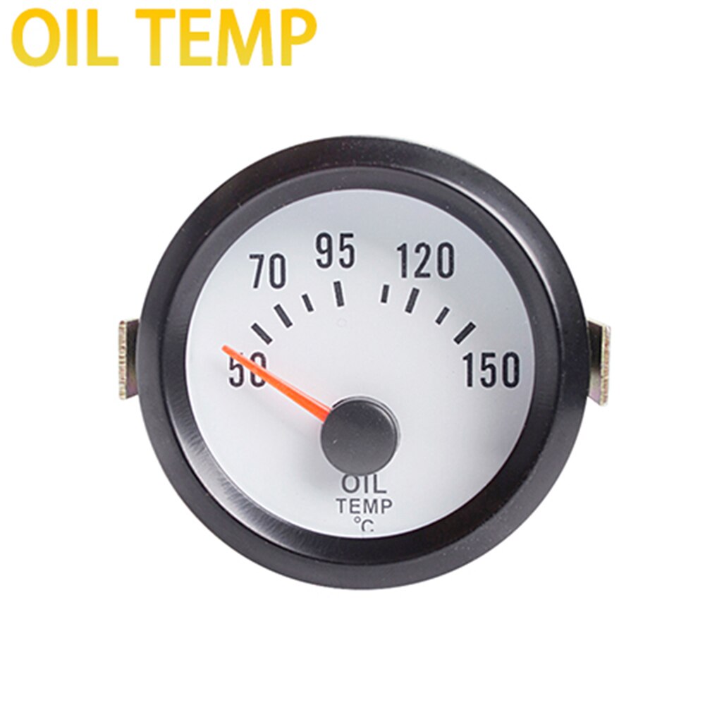 Dragon Gauge-barra Turbo Boost de 2 ", 52mm, barra de 1 ~ 2 Bar -30 PSI, medidor de voltios a presión de aceite para borde negro, luz azul, 12V