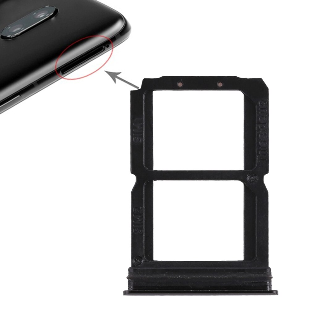 Vassoio di Carta di SIM per OnePlus 6 T 2 Slot Per Schede Sim Carte SIM Card e Adattatori