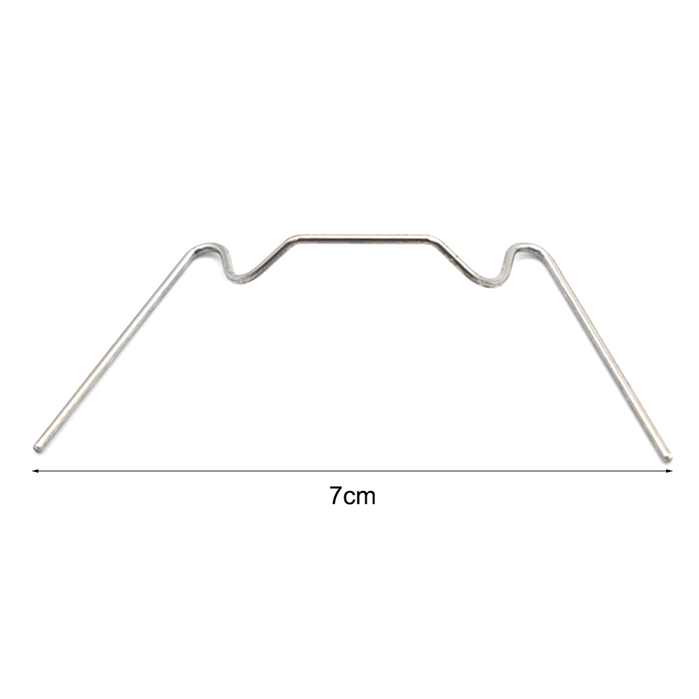 25 stk hage drivhusfilmforsyning w formet tilbehør rustfritt stål bakken spiker mulch plen solskjerm plante