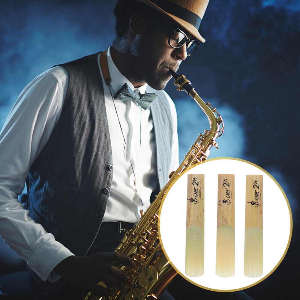 10 Stuks Saxofoon Rieten Sterkte 2.5 Traditionele Riet Saxofoon Accessoire