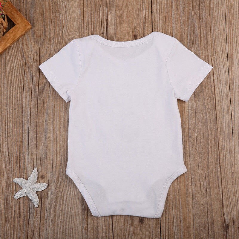PUDCOCO Unieke Leuke Actieve Baby Baby Meisje Jongen Kleding Katoen Bodysuits Brief Gedrukt Verse Outfits 0-24 M