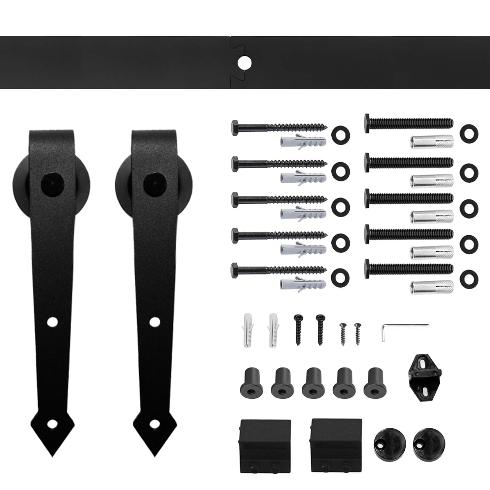 ETIASQSA Barn Door Sliding Door Hardware Set 48 for Single ETIASQSA Barn Door Sliding Door Hardware Set 48 for Single
