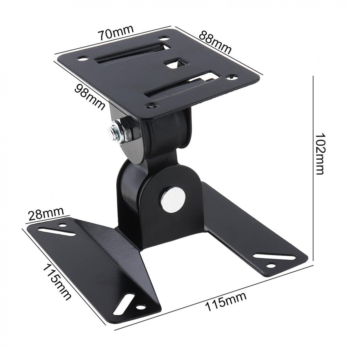 1-4 Stuks 10Kg Universele Verstelbare Tv Muurbeugel Ondersteuning 180 Graden Rotatie Voor 14 - 27 inch Lcd Led Flat Panel Tv