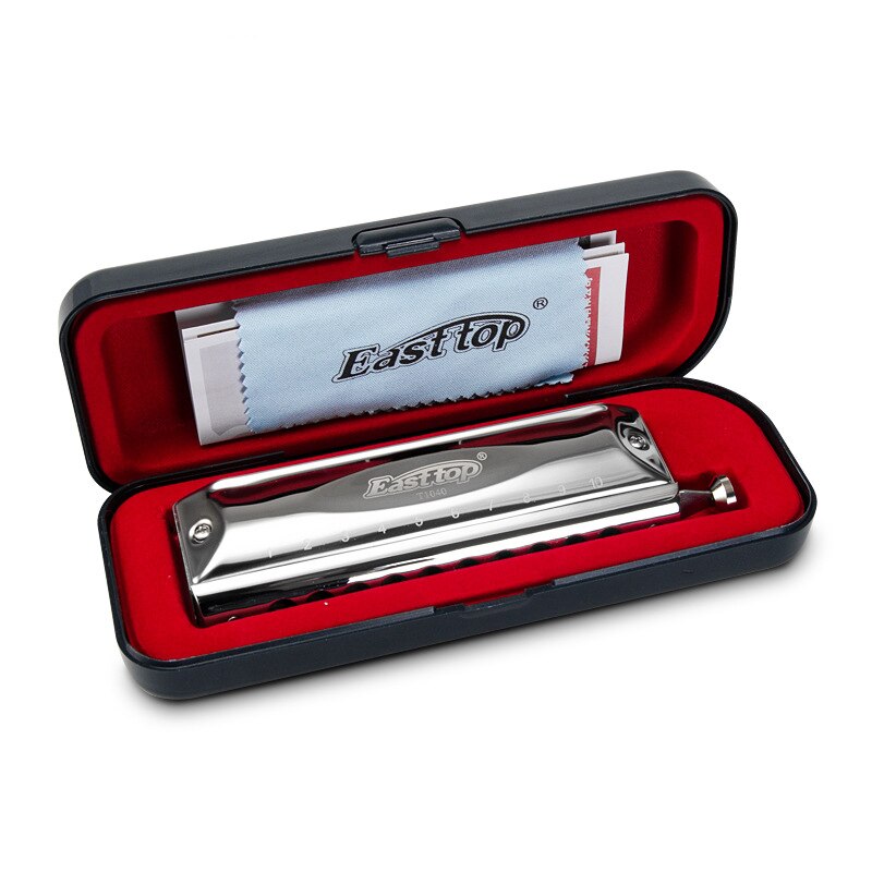 Ten-hole Chromatic Harmonica T1040 Performance 10-hole 40-tone Harmonica