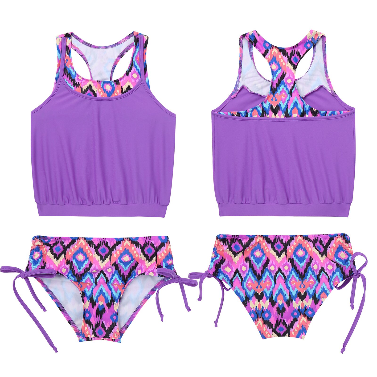 Kids Swimwear Swimsuits Bikini Set Summer Beachwear Outfits Swimsuit Bathing Suit Bikini Beach Bikini Swimwear Bathing Suits: 8