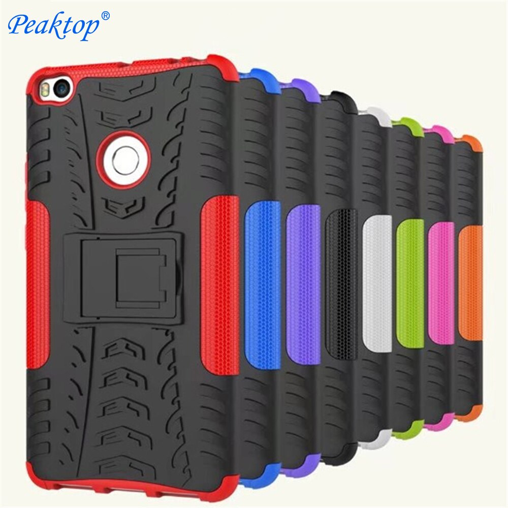 Peaktop For xiaomi mi max 2 case xiaomi max 3 Case Hybrid Silicone&amp;TPU Armor Hard Phone casse For Xiaomi Max 3 Mi Max2 Funda