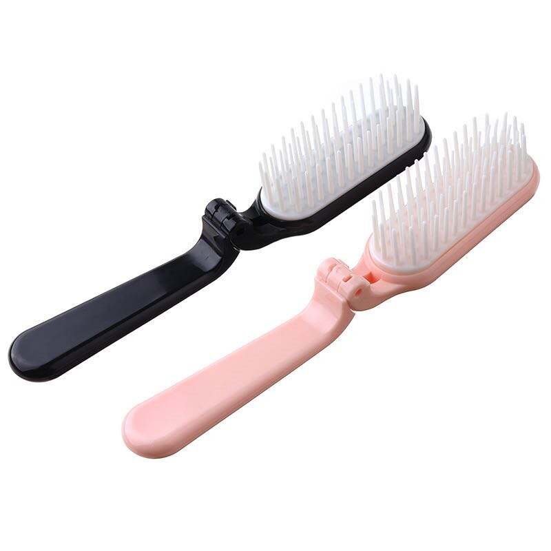 Cepillos de pelo para peluca peine plegable ideal para cepillarse, alisar, alisar, desenredar gruesos, normales o Pelo fino y pelucas
