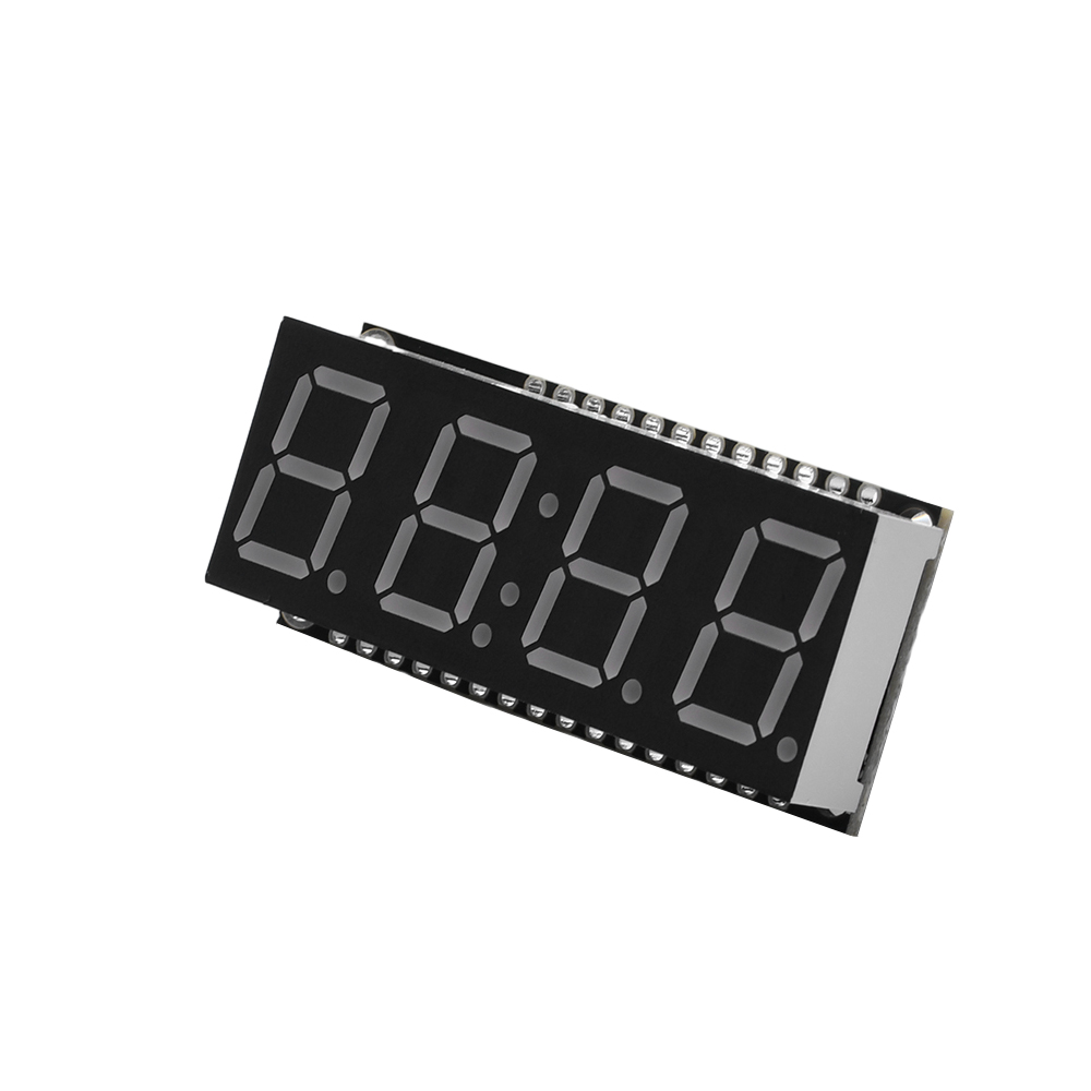 0.56 inch 4 Bits 7 Segments LED Digital Display Module Yellow/White/Red/Green/Blue Clock Module HT16K33 Driver for Arduino