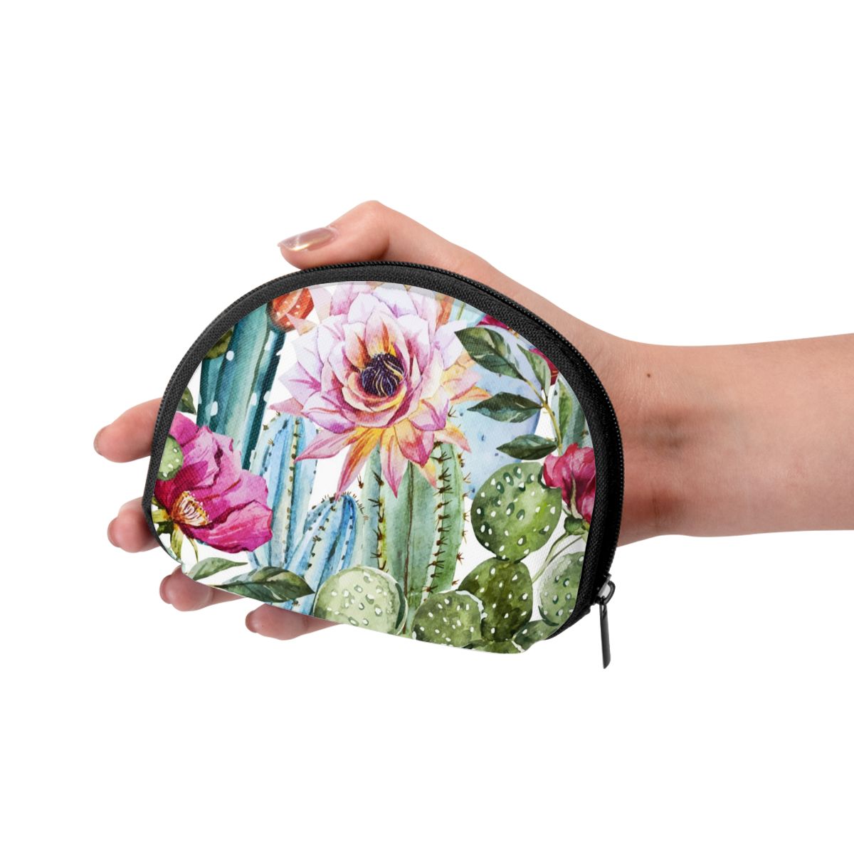 Damesportemonnee kort dames portemonnee portemonnee voor dames kaarthouder kleine dames portemonnee vrouwelijke aquarel bloemen rozen