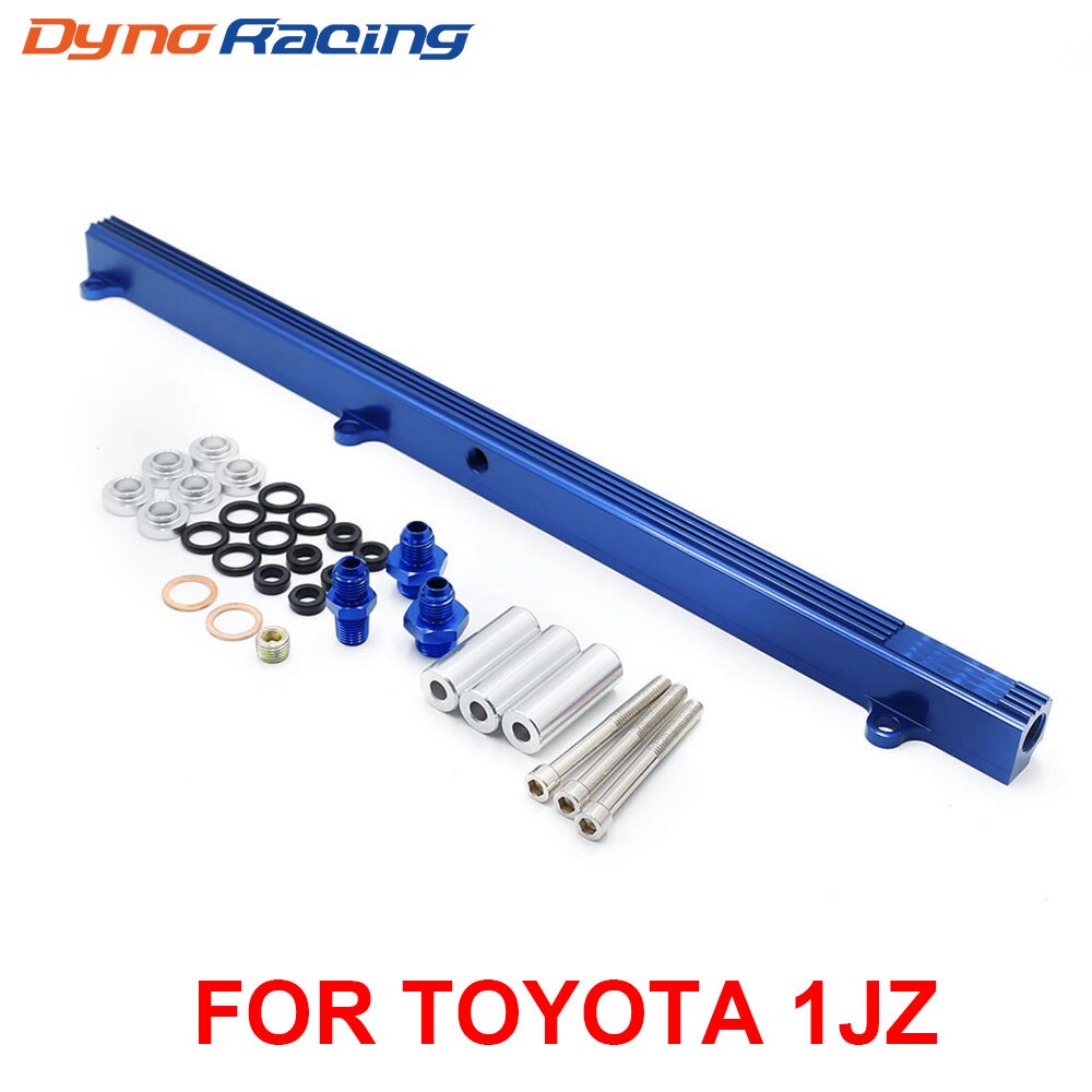 Dynoracing High flow Aluminium Fuel Rail Kits for Toyota 1JZ Top feed Injector Fuel Rail