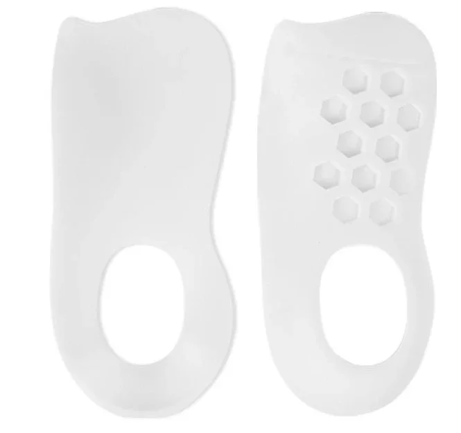 Suola Pad XO-Leg Solette ortopediche Plantari Piede piatto Salute per scarpe Inserto Supporto per arco plantare per fascite plantare Cura dei piedi: BIANCO / 1