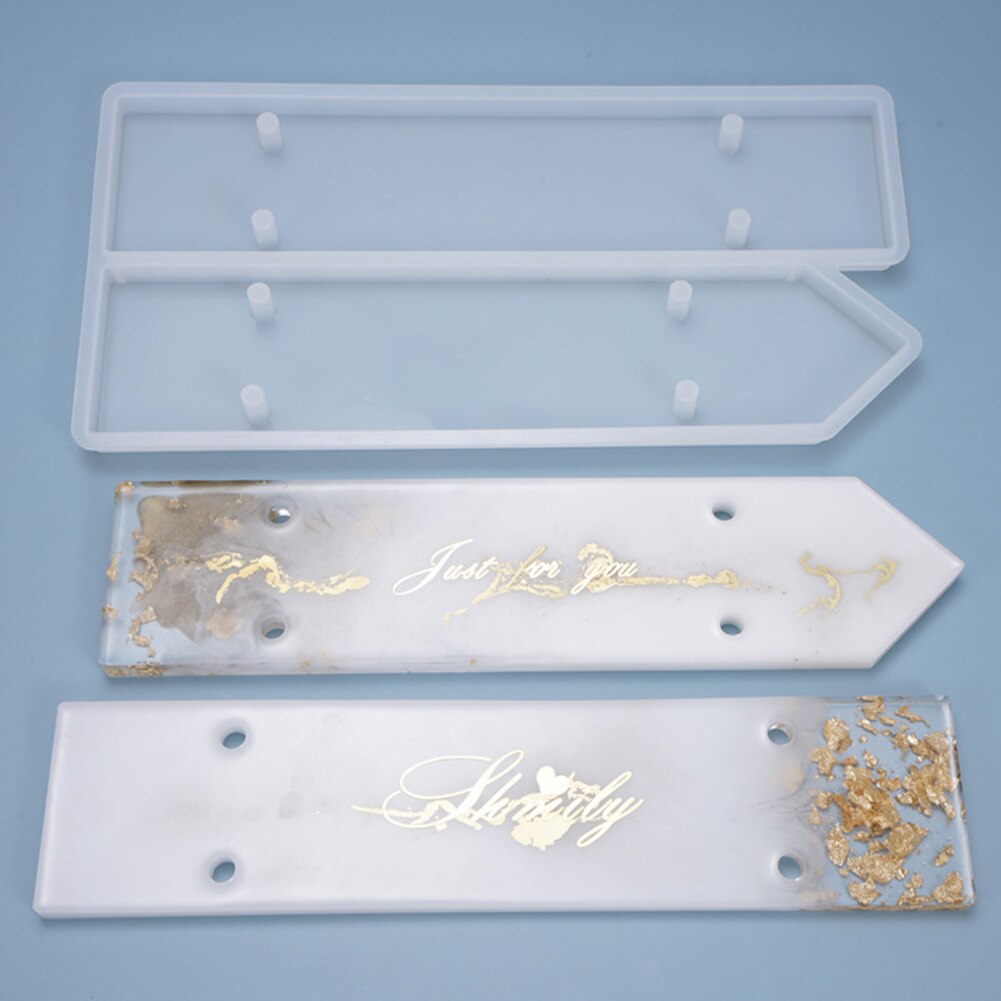 Silicone Multifunction Beginners Party Restaurant Doorplate Molds DIY Crafts Wedding Adults Door Hanging Plate Easy Demolding
