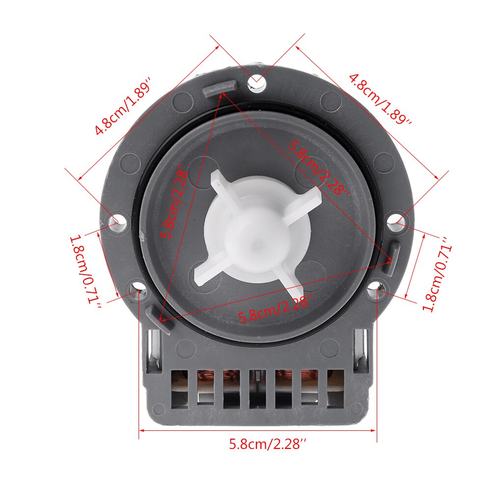 Drain Pump Motor Water Outlet Motors Washing Machine Parts For Samsung LG Midea Little Swan