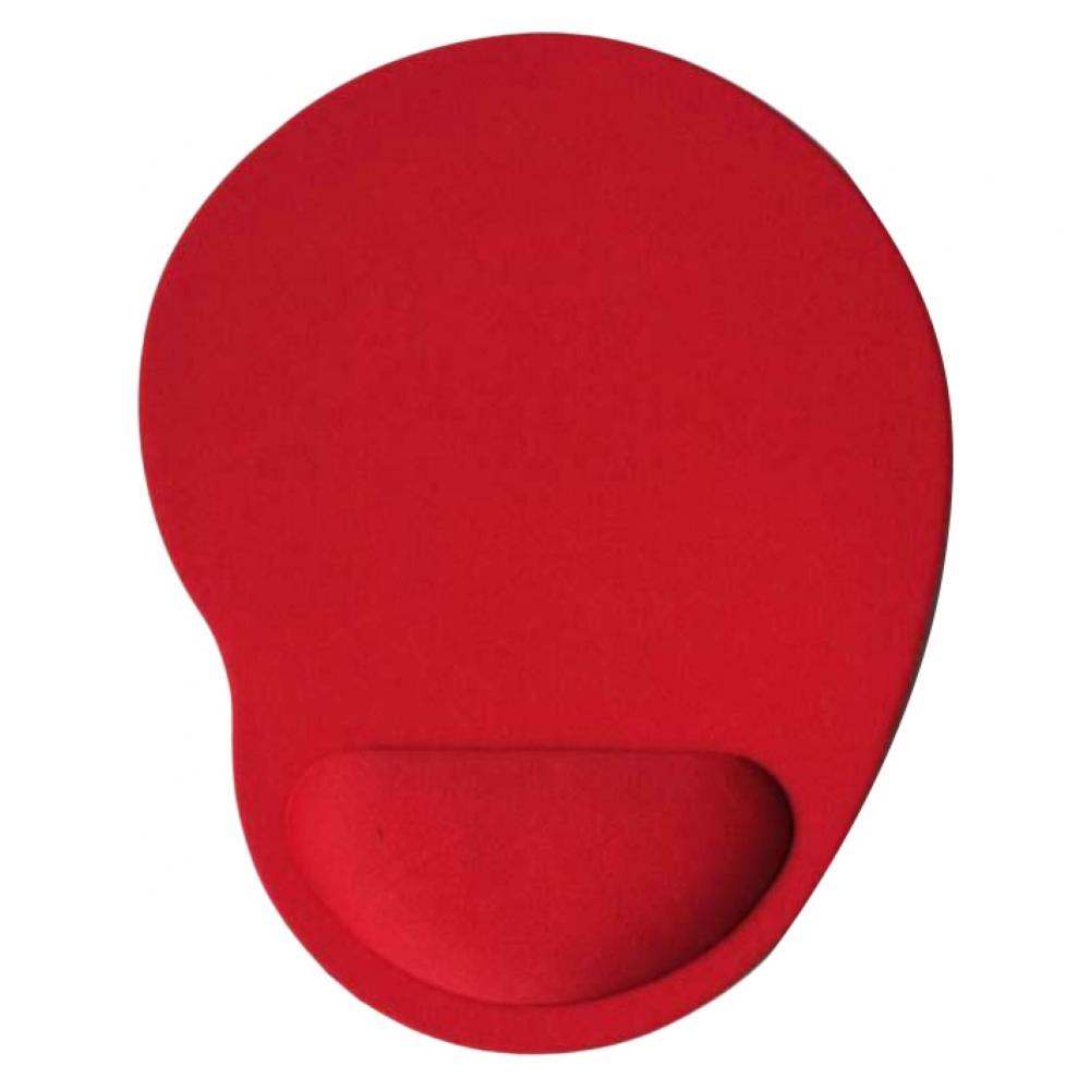 Gaming Mouse Pad with Wrist Support Home Office EVA Anti-Slip Mat Mice Mouse Keyboard Pad Computer: Red
