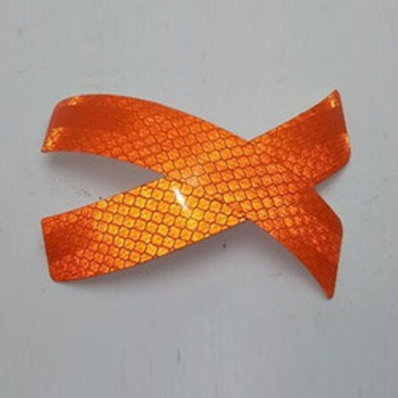 Car Reflective Sticker Styling Decal Reflector Tape for Toyota PRIUS COROLLA highlander Sequoia GR Camry Corolla Yaris: Orange
