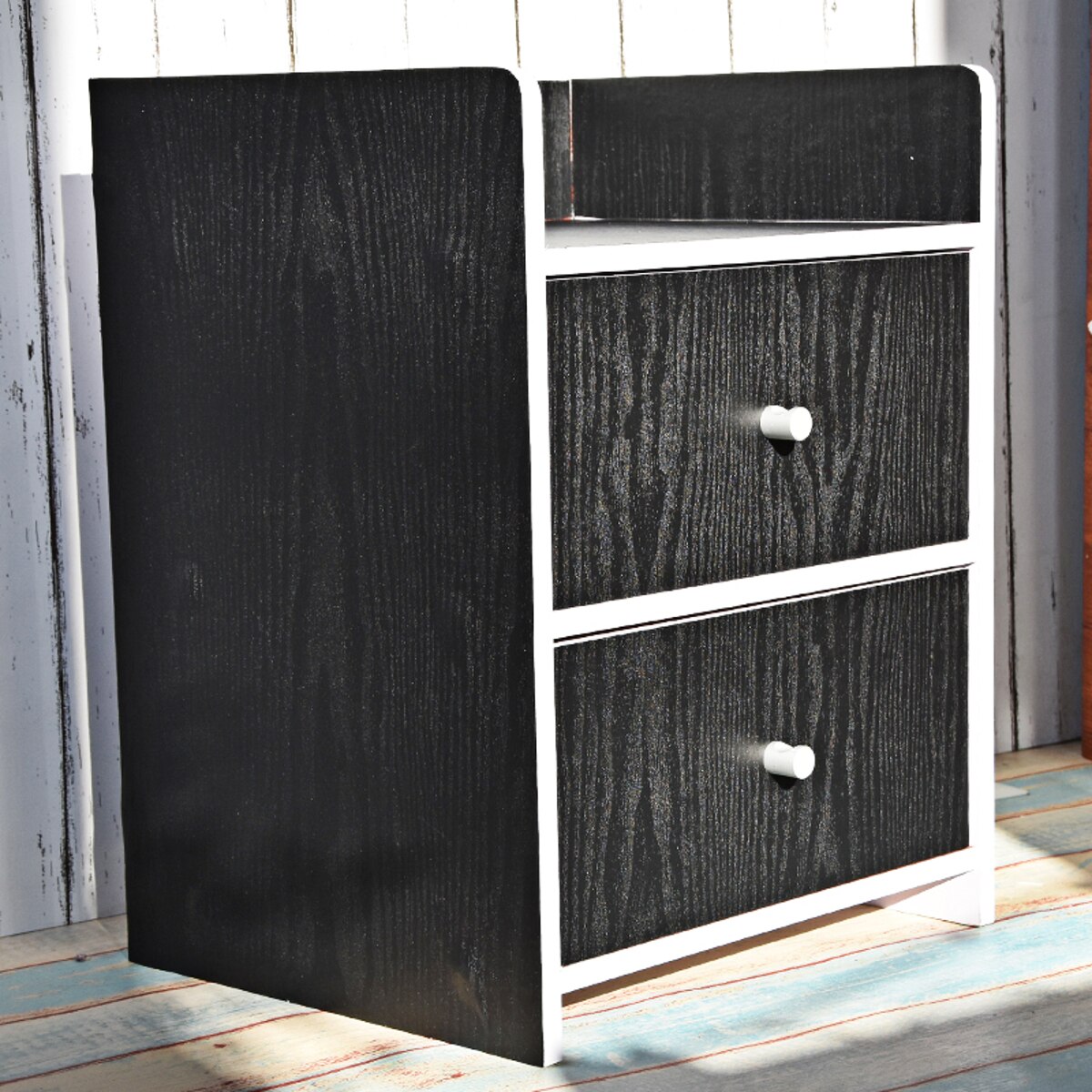 61x2/5M Wood Grain Wallpaper Vinyl Wall Stickers Self Adhesive Decor Films Kitchen Clothes Cupboard Door Desktop Home Furniture