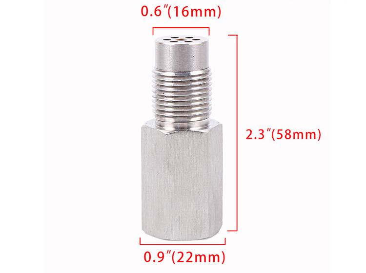 Oxygen O2 Sensor Spacer Adapter Bung Catalytic Converter Fix Check Engine Light