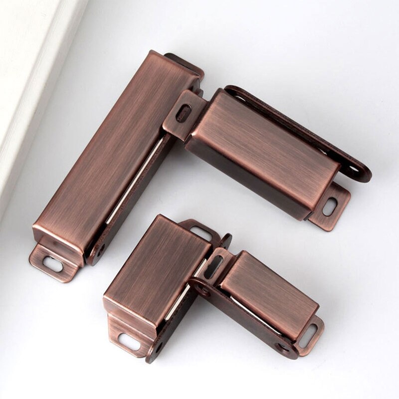 Magnetic Closet Catches Invisible Furniture Latch Heavy Duty Magnet Latch Cabinet Cupboard Ultra Thin Closer Lock