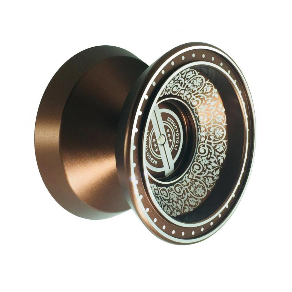 Ball Aluminum Bearing String Trick Juggling Toy Playset: Gold