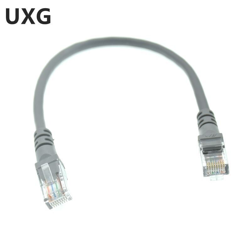 Kat 5 kat 6 kat 5e kat 6e utp ethernet netværkskabel han til han  rj45 patch lan kort kabel 10cm 30cm 50cm 0.1m 0.3m 0.5m