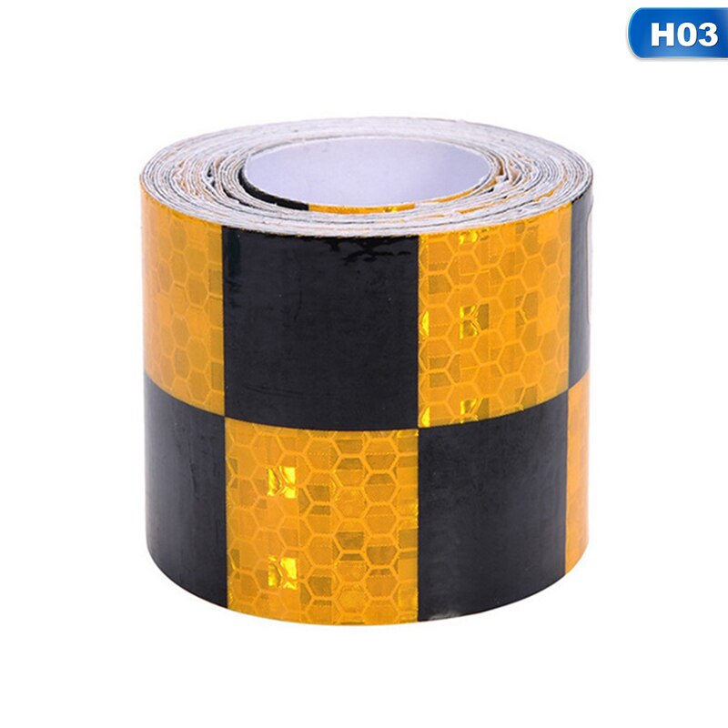 5Cm * 100Cm Auto Reflecterende Tape Decoratie Stickers Auto Waarschuwing Veiligheid Reflectie Tape Film Auto Reflector Sticker Op auto Styling